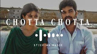 Chotta Chotta Nanaya Vaithaii  Remix song  Slowly and Reverb Version  Sticking Music [upl. by Yslek]