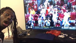 GEORGIA VS ALABAMA FINAL MINUTES FAN REACTION [upl. by Wendolyn]