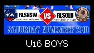 Recorded U16 Boys  Samoa State Challenge [upl. by Ray]