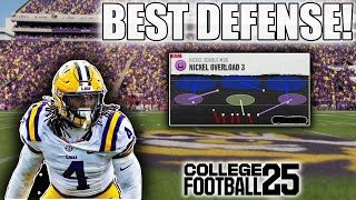 🚨NEW Best Defense After PATCH🚨 Stop The Run amp Pass in College Football 25 [upl. by Leahcimnoj]