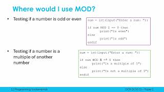 Arithmetic Operators including Modulo and Quotient [upl. by Koffler70]