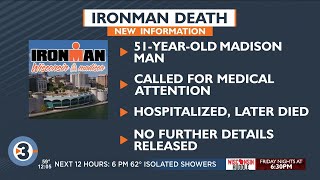 Madison man dies while competing in IRONMAN Wisconsin triathlon [upl. by Rolyat824]