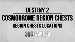 Destiny 2 Cosmodrome All Region Chests Locations Cosmodrome Region Chests Locations Guide [upl. by Saisoj]