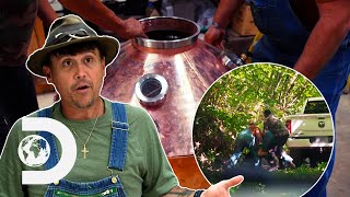 Mike Gets Into LITERAL FIGHT With Rival quotShine Bossquot  Moonshiners [upl. by Atinad]