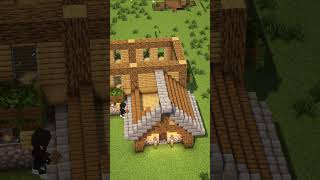 Minecraft Starter House 🏠 minecraft [upl. by Eelesor]