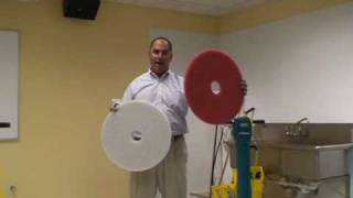 Floor Maintainers Part 1 Explaining the Spray Buffing Process [upl. by Mellins821]