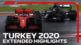 Extended Race Highlights  2020 Turkish Grand Prix [upl. by Kokoruda636]