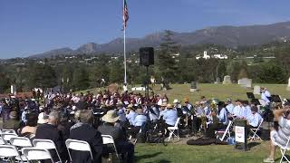 Veterans Day at Santa Barbara Cemetery [upl. by Willdon]