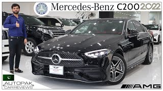 Mercedes C200 AMG 2022 Newest C Class  Detailed Review with Price [upl. by Tiersten]