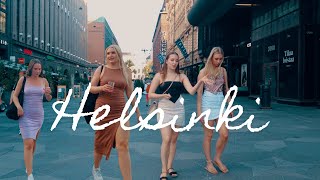 Helsinki Finland Walking Tour 4k 2023 🇫🇮 Summer 2023  Full City Tour  Tourist Attractions [upl. by Haonam]