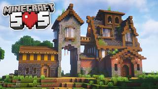 Minecraft SOS  Ep10 THE LORE LIBRARY [upl. by Nodnal]