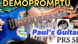 PRS SE Pauls Guitar Very Quick DEMO  Impromptu Display  Guitar Pusher Cubao [upl. by Elreath]