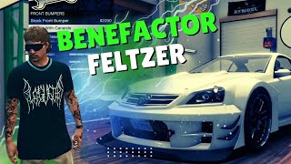 Benefactor Feltzer Customization BUY IT BEFORE IT’S GONE  GTA Online [upl. by Hanley]