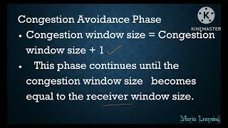 Lecture 67  TCP Congestion Control Mechanisms in Computer Networks in Tamil [upl. by Kaslik198]