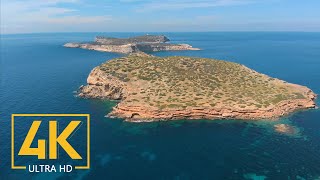 4K Ibiza Island Spain  Urban Documentary Film  Around the World [upl. by Hopper]