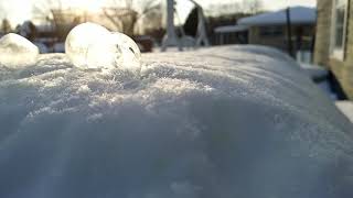 Bubble Freezing in Slow Motion Galaxy S8 [upl. by Bluhm787]