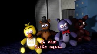 FNAF 4 musica Quebra minha mente  Legendado [upl. by Adlay]