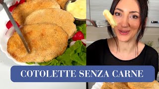 COTOLETTE SENZA CARNE  Ricetta SENZA GLUTINE [upl. by Onitnatsnoc845]