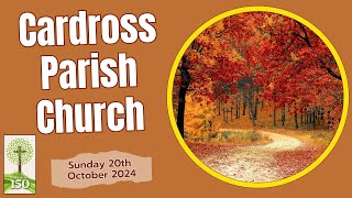 Cardross Parish Church Sunday 13th October 2024 [upl. by Yettie]