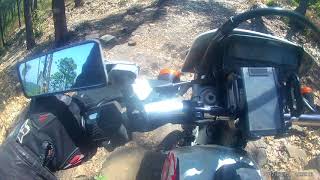 Punchi Lokanthaya near B360 on Honda XR250R20170715 [upl. by Akemot]