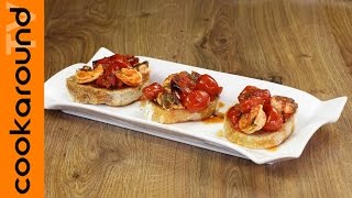 Gamberi ai sapori mediterranei  Ricetta antipasti di pesce [upl. by Nelubez]