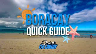 BORACAY Island Philippines  QUICK GUIDE 2024 [upl. by Ariada]