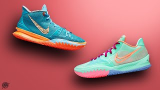 Nike Kyrie 7 amp Nike Kyrie Low 4 Initial Comparison Whats Better [upl. by Debbi]