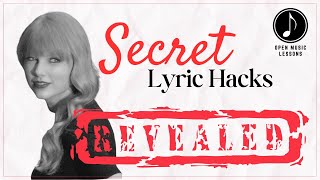 How To Write LYRICS like Taylor Swift  StepByStep Breakdown [upl. by Saito949]