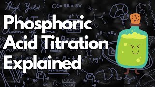 Titration of Phosphoric Acid  pKa Values You Should Memorize  MCAT [upl. by Akirdnwahs526]