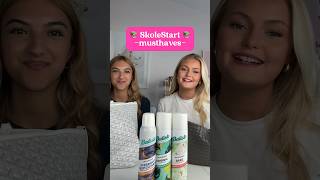 Reklame 📚Skolestart📚Se hvad vi altid har i tasken🩷 Batiste school schoollife hair hairstyle [upl. by Eirrab]