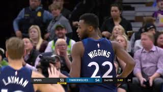 Highlights  Andrew Wiggins 30 Points 8 Rebounds 7 Assists vs Spurs 111319 [upl. by Janot]