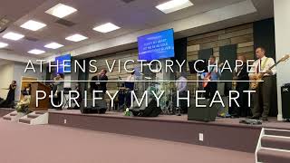 quotRefiners Firequot 92423  Athens Victory Chapel worship 1982 Westone Thunder IA Bass Guitar [upl. by Merrielle]