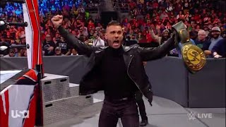 Corey Graves and Byron Saxton win the 247 championship  WWE RAW Highlights [upl. by Simmons]