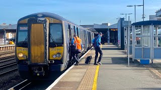 Trains at Tonbridge  SEML  1224 [upl. by Mullane]