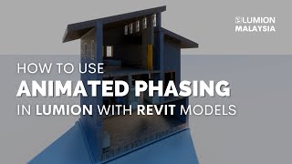 How to Use Animated Phasing in Lumion with Revit Models  Lumion 12 Tutorial [upl. by Gaudet]