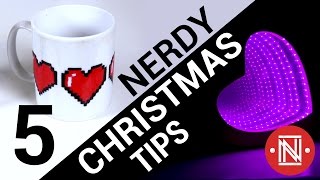 5 Geeky and Easy DIY Christmas Gift and Decoration Tips [upl. by Denys7]