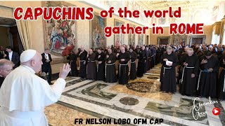 GG News 3  The Capuchins meet in Rome Fr Nelson Lobo OFM Cap [upl. by Odraccir]