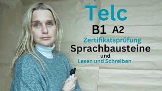 TELC B1 A2  Lesen und Schreiben Zertifikatsprüfung [upl. by Ardnod]