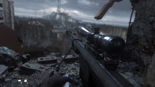 One Shot One Kill  Beautiful Sniper Mission from Call of Duty Modern Warfare Remastered [upl. by Whitby]