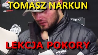 TOMASZ NARKUN LEKCJA POKORY [upl. by Peppi]