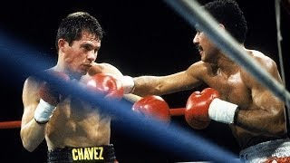 16 Julio Cesar Chavez RTD 10 Roger Mayweather II WBC 140lb Maj 1989 [upl. by Sajovich]