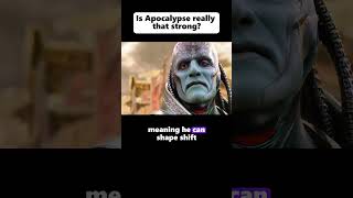 Is apocalypse really that strong marvel apocalypse movie [upl. by Ellivnarg]