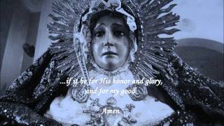 Prayer in Honor of The Sorrows of the Blessed Virgin Mary [upl. by Luehrmann929]