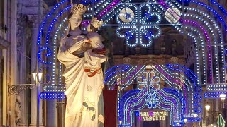 TRAPANI PROCESSIONE DELLA MADONNA DI TRAPANI 4K 16082024 [upl. by Llertram]