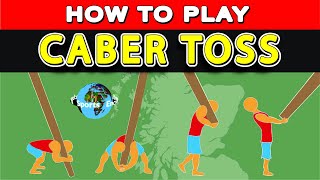 How to Play Caber Toss a game of Scottish origin [upl. by Neu]