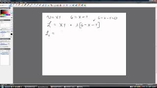 Constrained Optimization The Lagrangian Method of Maximizing Consumer Utility [upl. by Gerdy]