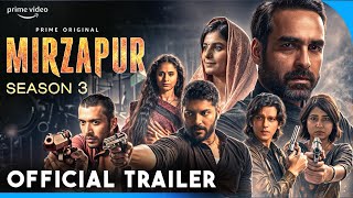 Mirzapur Season 3  Official Trailer  Pankaj Tripathi  Ali Fazal  Vijay Varma Shweta  Concept [upl. by Rusell619]