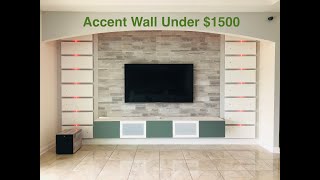 Modern Accent TV Wall Design For Living Room [upl. by Mary]