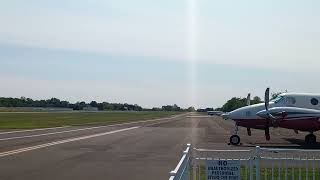 Cessna 172S Skyhawk SP Landing Taxi amp TakeOff at Doylestown Airport DYL [upl. by Katey829]