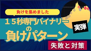 本日の15秒取引バイナリー（負け全集） [upl. by Khorma]